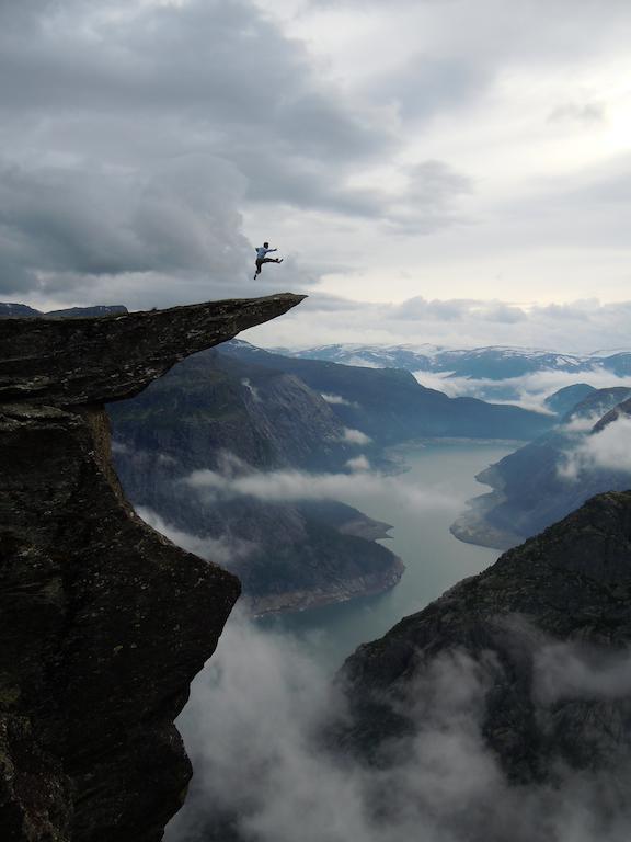 Trolltunga Camping 奥达 外观 照片