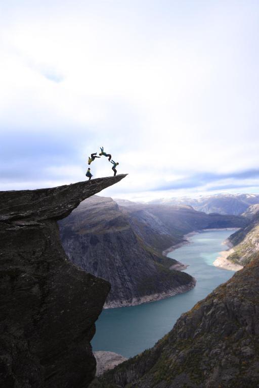 Trolltunga Camping 奥达 外观 照片